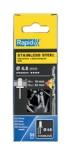 Afbeeldingen van Rapid Blindklinknagels RVS Ø 4,8 x 25 mm incl