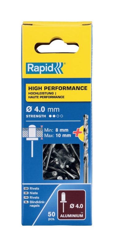 Afbeeldingen van Rapid Blindklinknagels High Performance Ø 4 x