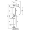 Afbeeldingen van Nemef Sluitplaat RVS rond type P 1279/17 DIN