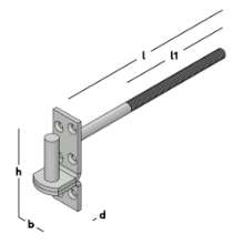 Afbeeldingen van GB Moerduim M12 Ø16x45 235 EV