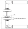 Afbeeldingen van 8812 8RE1 0027 YALE CODE HANDLE 8812 RS DOOS.