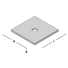 Afbeeldingen van GB Volgplaat M16 100x100 6 TV