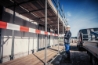 Afbeeldingen van Konvox Afzetband rood/wit 80 mm x 500 M