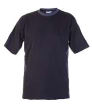 Afbeeldingen van Hydrowear t-shirt Tricht - Zwart - Grijs  - M