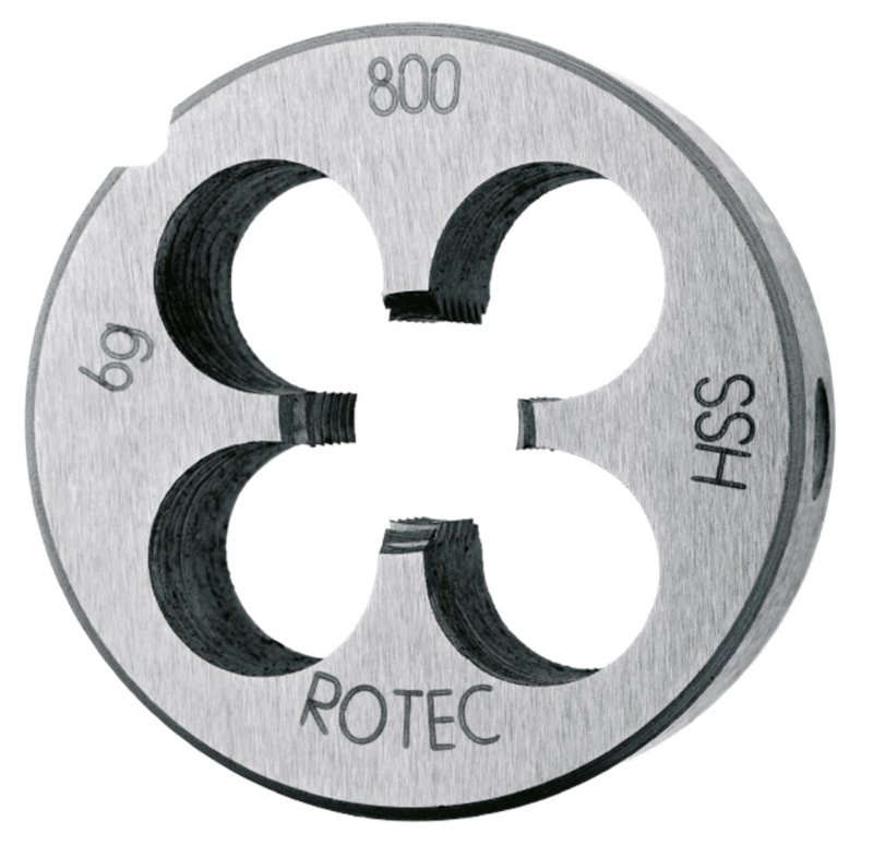 Afbeeldingen van HSS Ronde snijplaat, DIN-EN 22568, M12 (vpe 1