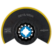 Afbeeldingen van Rotec OS 15/85bit, BIM-TiN segmentzaagblad Multi-Materiaal, Starlock 519