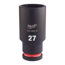 Afbeeldingen van MILWAUKEE® Slagdop 1/2 lang 27 mm 1/2" impact socket deep - 1pc