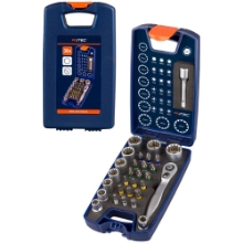 Afbeeldingen van Rotec OPTI-LINE Bit-set 1/4", in koffer, 30-dlg. 827