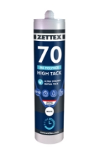 Afbeeldingen van Zettex MS70 zwart High Tack 290ml (Flextack)