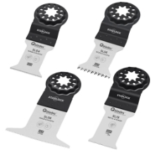 Afbeeldingen van Qblades Multitool zaagbladenset hout-metaal standaard SL SL04, SL06, SL08, SL11