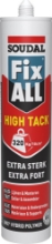 Afbeeldingen van Soudal Fix-All High-tec zwart Komo-keur