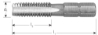 Afbeeldingen van HSS-G Tap-bit, 1/4''-C6.3, M4 (vpe 1)