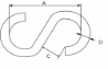 Afbeeldingen van S-haak no. 60 6,0mm L=55mm verzinkt
