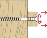Afbeeldingen van Fischer Stelschroef zelfborend JUSS 6x80