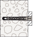 Afbeeldingen van Fischer Kozijn-/Constructieplug SXRL 10x100 T
