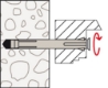 Afbeeldingen van Fischer Kozijnplug F10 M132                  