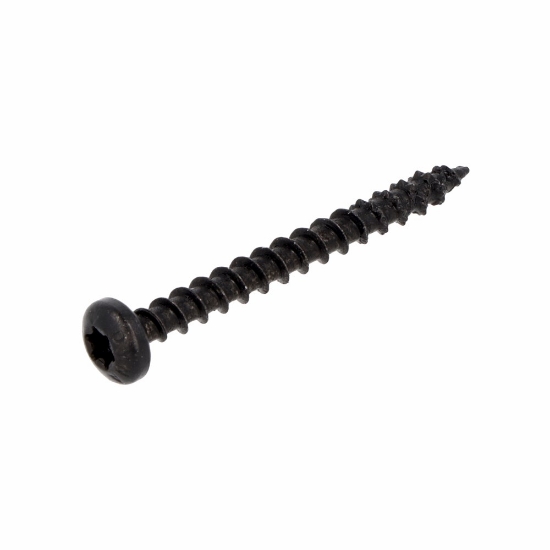 Afbeeldingen van Blackline spaanplaatschroef hcp zwart ck tx-1