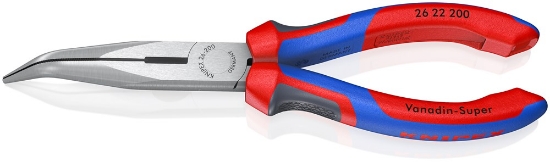 Afbeeldingen van Telefoontang 45gr. + zijsn. 200 mm