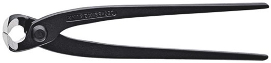 Afbeeldingen van Moniertang gepolijst/zwart 220 mm