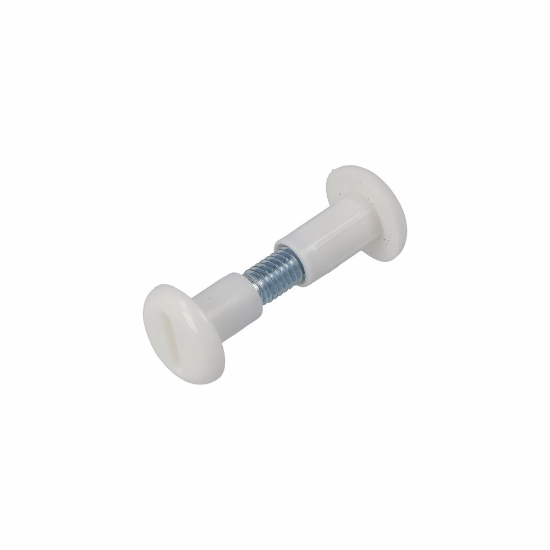 Afbeeldingen van Homefix koppelschroef wit 30-36 mm (2)