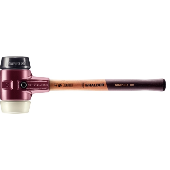 Afbeeldingen van Hamer SIMPLEX rubber/nylon, Ø80