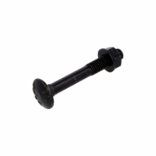 Afbeeldingen van Blackline Blackline slotbout met moer & ring gezwart