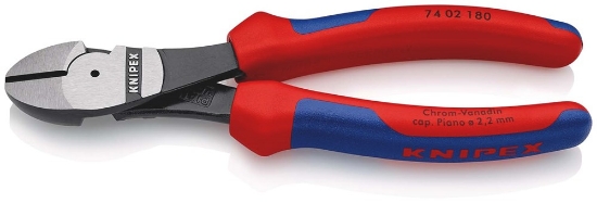 Afbeeldingen van Kracht-Zijsnijtang gep./comfort 180 mm