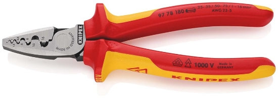 Afbeeldingen van Adereindhulstang 0,25-16,0 mm VDE