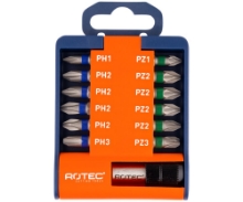 Afbeeldingen van Rotec OPTI-LINE Bit-set 1/4" (PH, PZ) 827